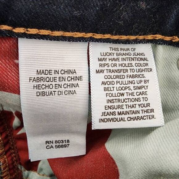 Lucky Brand Women Jeans, "Leyla Boot" Dark Wash Bootcut Jeans, Sz 10/30R - Picture 3 of 12